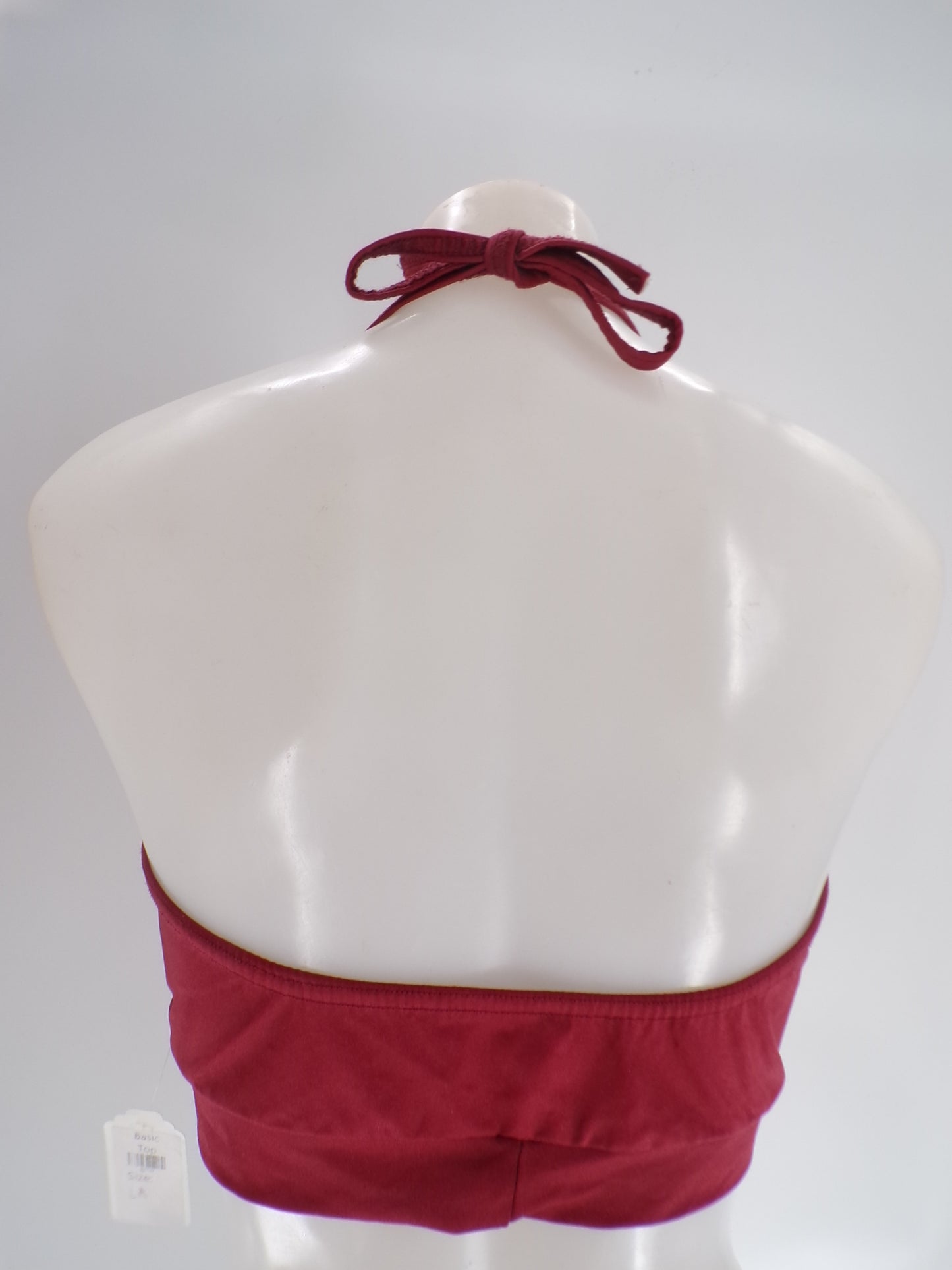 Pre-Owned Crop Top Kelle   Large Adult Maroon  Jazz Cheer