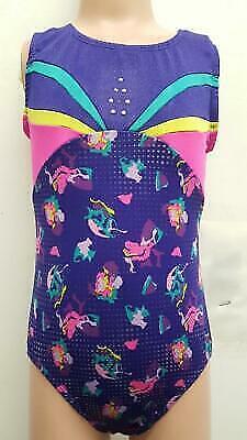Pre-Owned Leotard Freestyle Small Child Purple Gymnastics Acro Tumbling