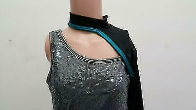 Pre-Owned Costume Curtain Call  E1599 Small Adult Gray  Jazz
