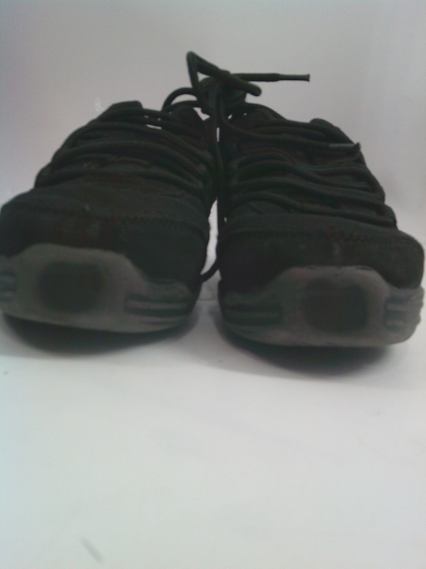 Pre-Owned Hip Hop Shoes Capezio Youth 4M Sneakers Leather Lace Up Split Sole