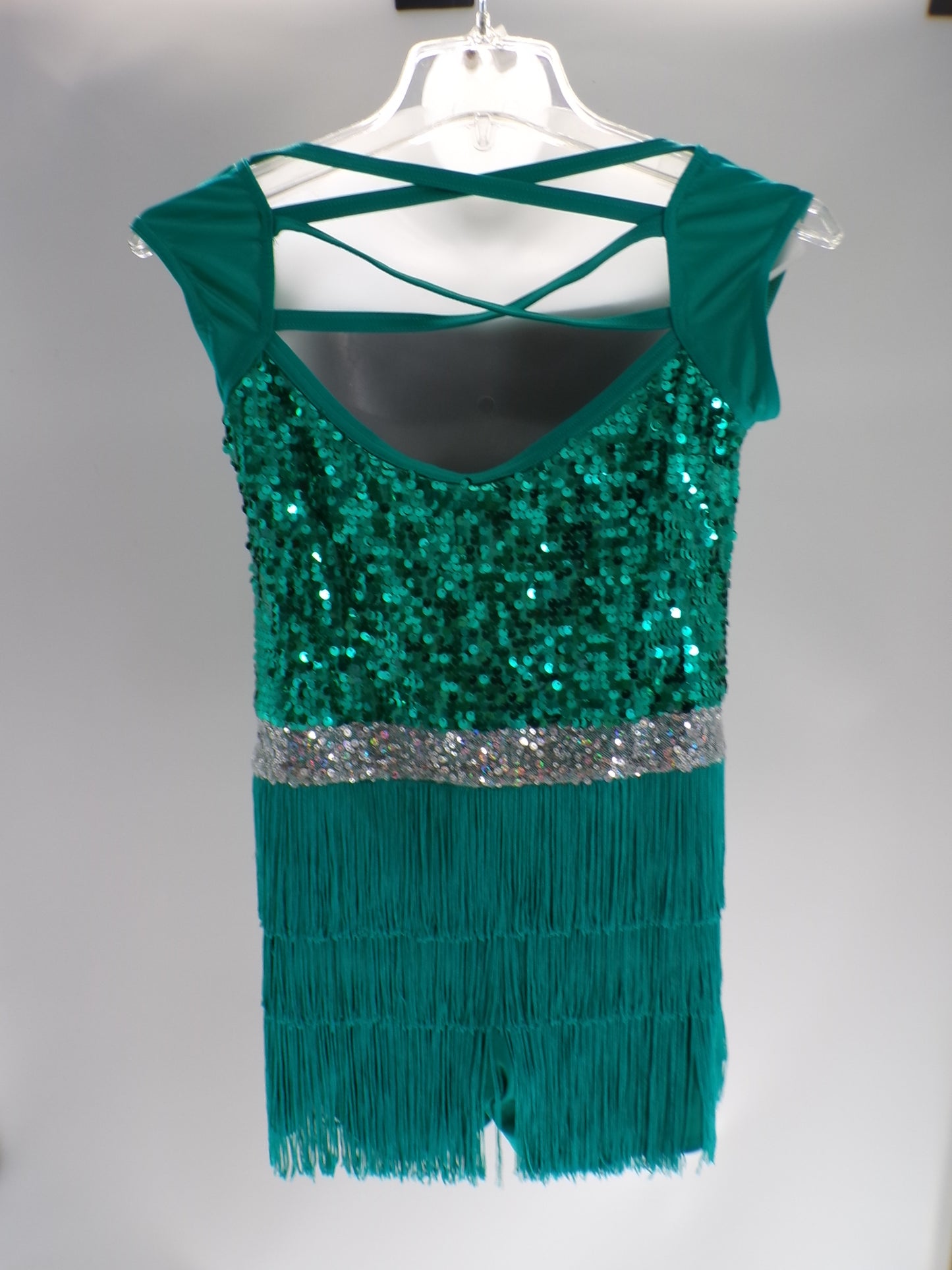 Pre-Owned Costume Weissman  12543 XXL Child Teal  Jazz