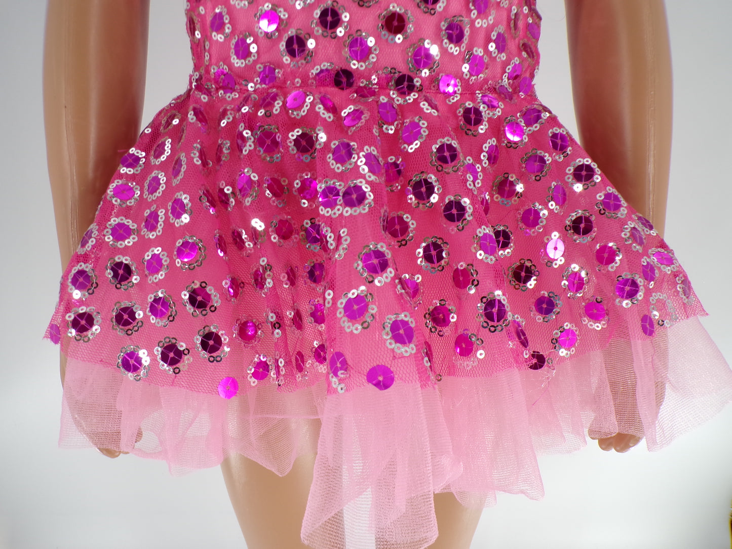 Pre-Owned Costume Curtain Call  E369 Small Child Hot Pink  Jazz