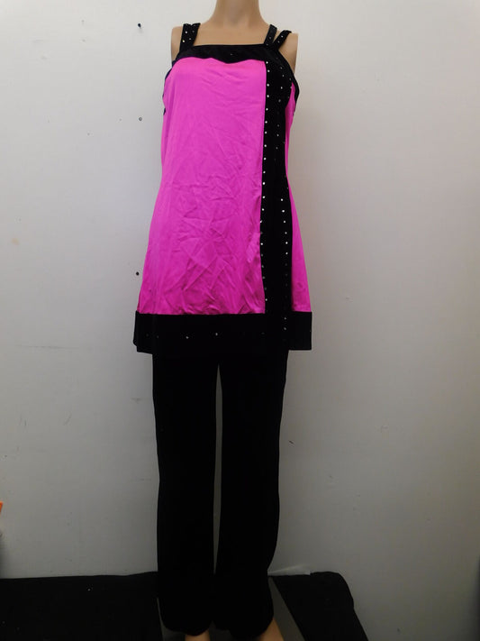 Pre-Owned Costume The Competitor   Large Adult Hot Pink  Jazz
