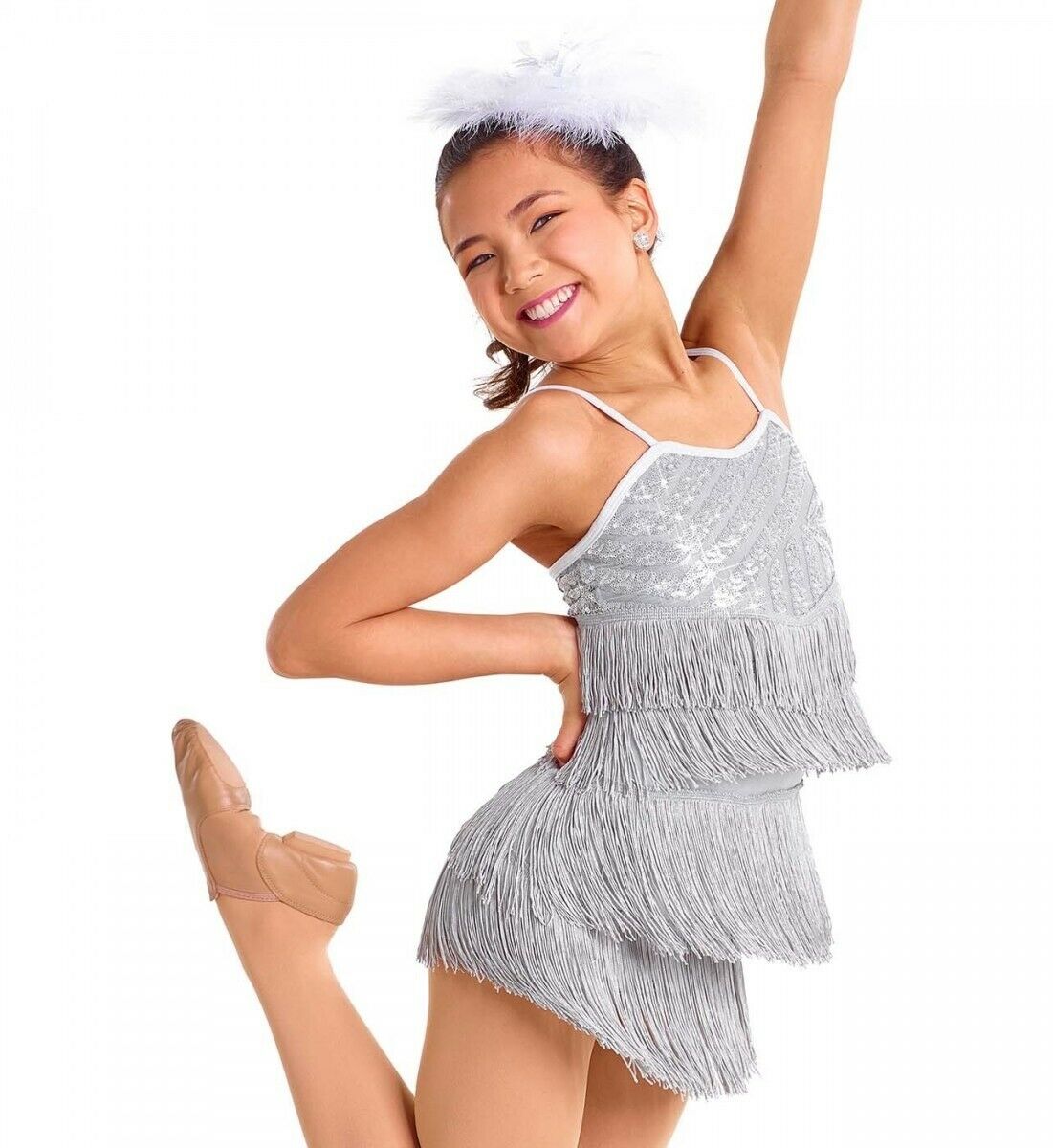 Pre-Owned Costume Curtain Call  E1410 Small Child Black  Jazz