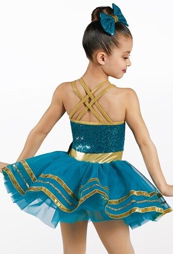 Pre-Owned Costume Weissman  12738 Intermediate Child   Jazz