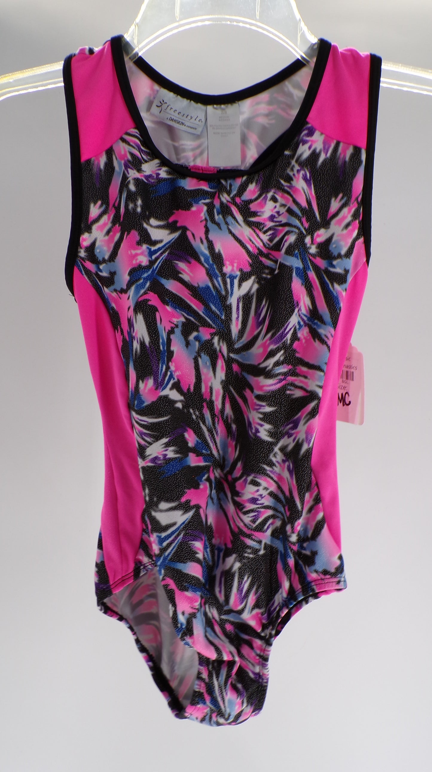 Pre-Owned Leotard Freestyle   Medium Child Hot Pink  Ballet