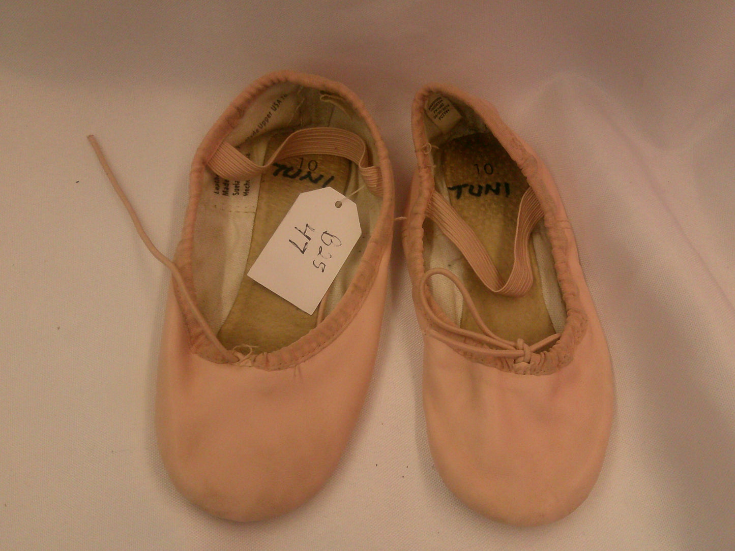 Pre-Owned Ballet Shoes Generic Little Kid 10M  Leather  Full Sole