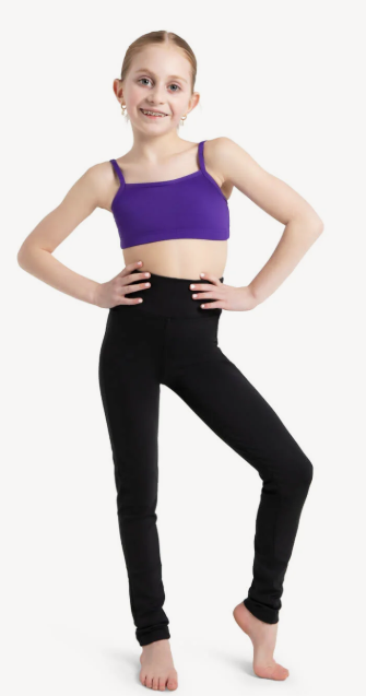 New Leggings Capezio TB204C Medium Child  Black  Jazz Cheer