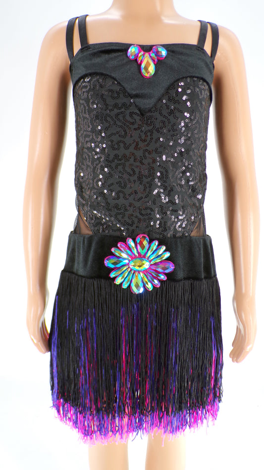 Pre-Owned Costume Unbranded   Large Child Neon  Jazz