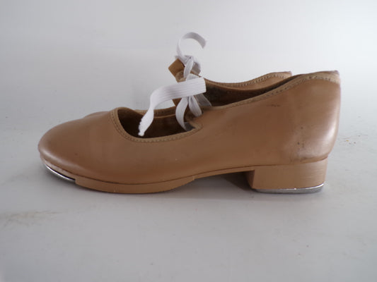 Pre-Owned Tap Shoes Capezio Little Kid 12M Tyette Man Made Elastic Student