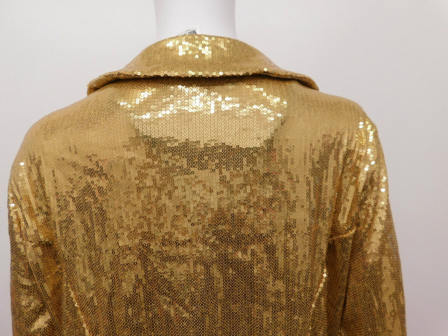 Pre-Owned Costume Jacket Balera  SQ7298 Large Adult Gold  Tap Jazz