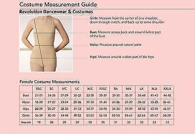 Pre-Owned Costume Revolution  RC19754 Large Child Royal Blue Peplum Unitard Jazz Tap Sequin