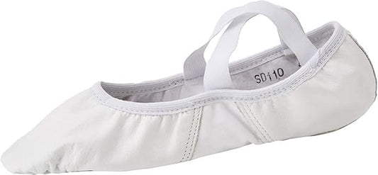 NEW Ballet Shoes So Danca Kids Size  Leather Cross Straps Split Sole