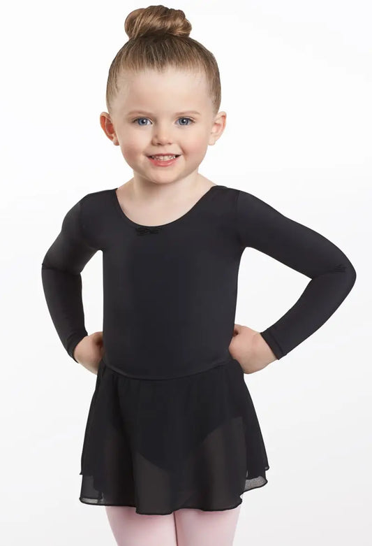 New Leotard Dress Weissman D9973-Long Sleeve Lycra