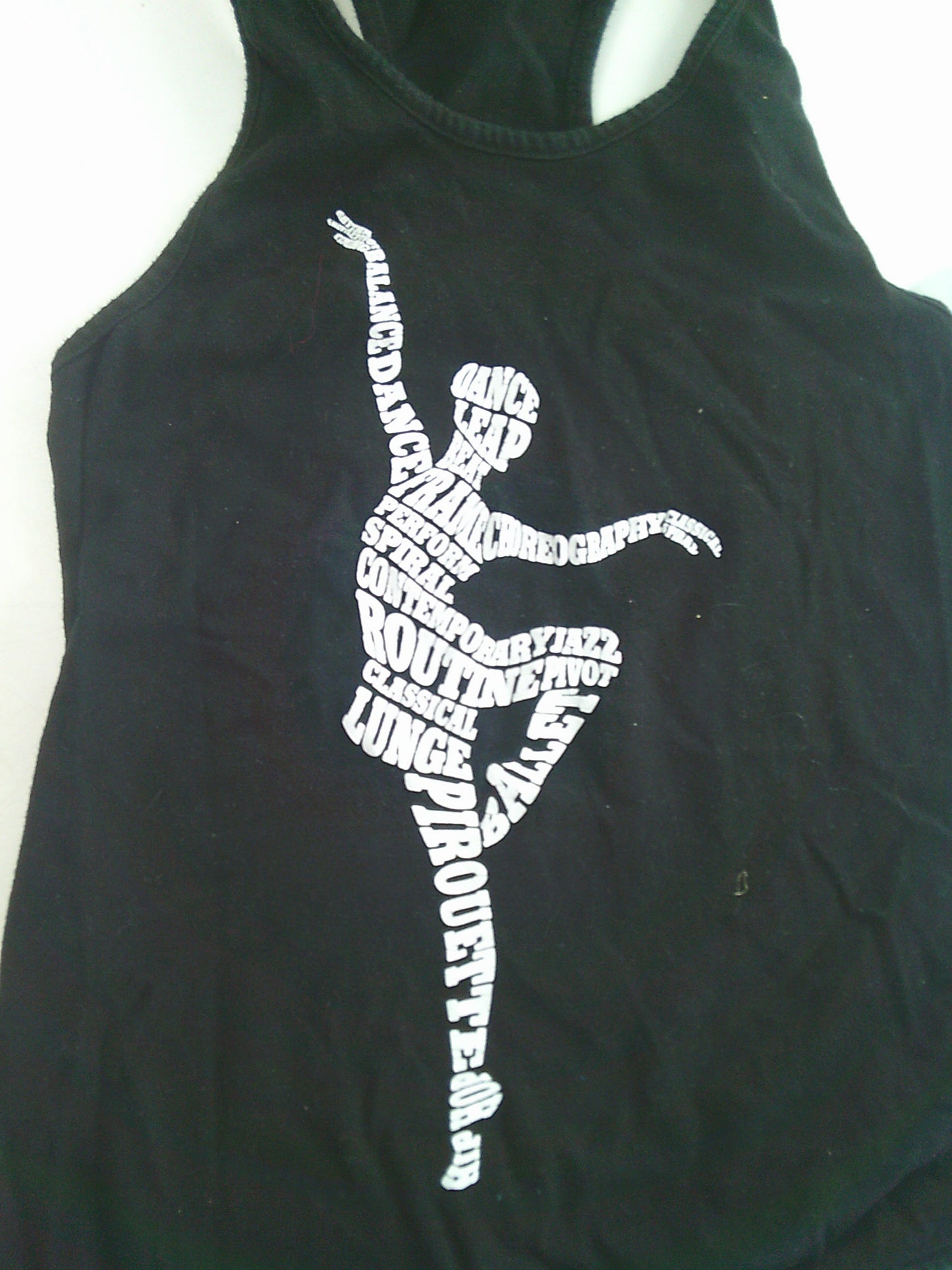 Pre-Owned Tank Top L.A.T.   Medium Child Black