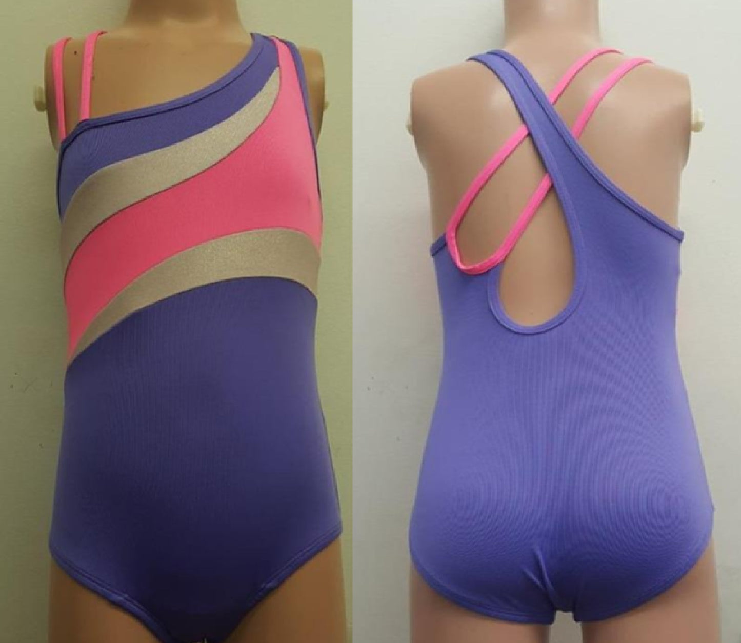 Pre-Owned Leotard Circo XS Child Purple Acro Tumbling Jazz