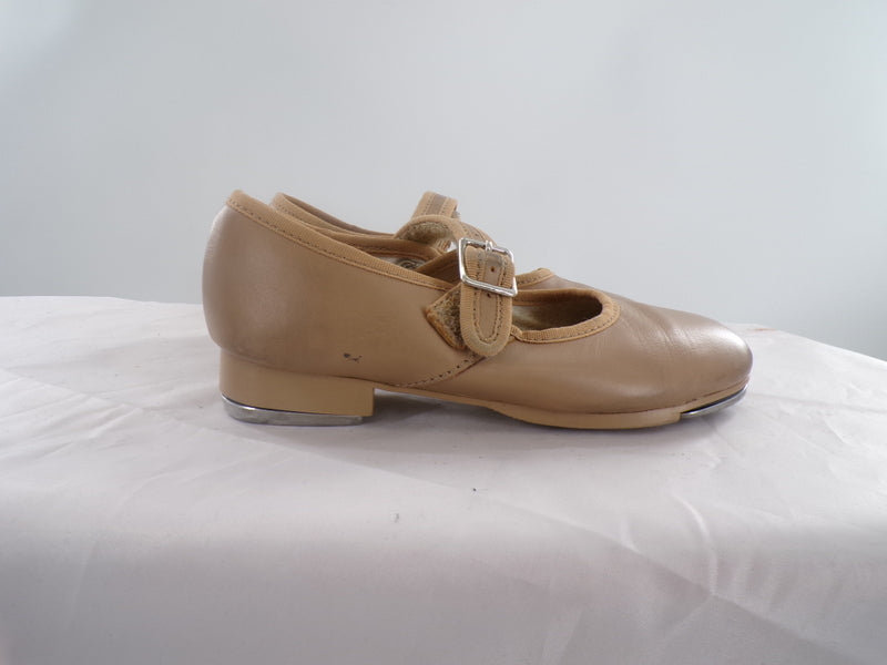 Pre-Owned Tap Shoes Capezio Little Kid 12.5M Mary Jane Leather Loop Strap