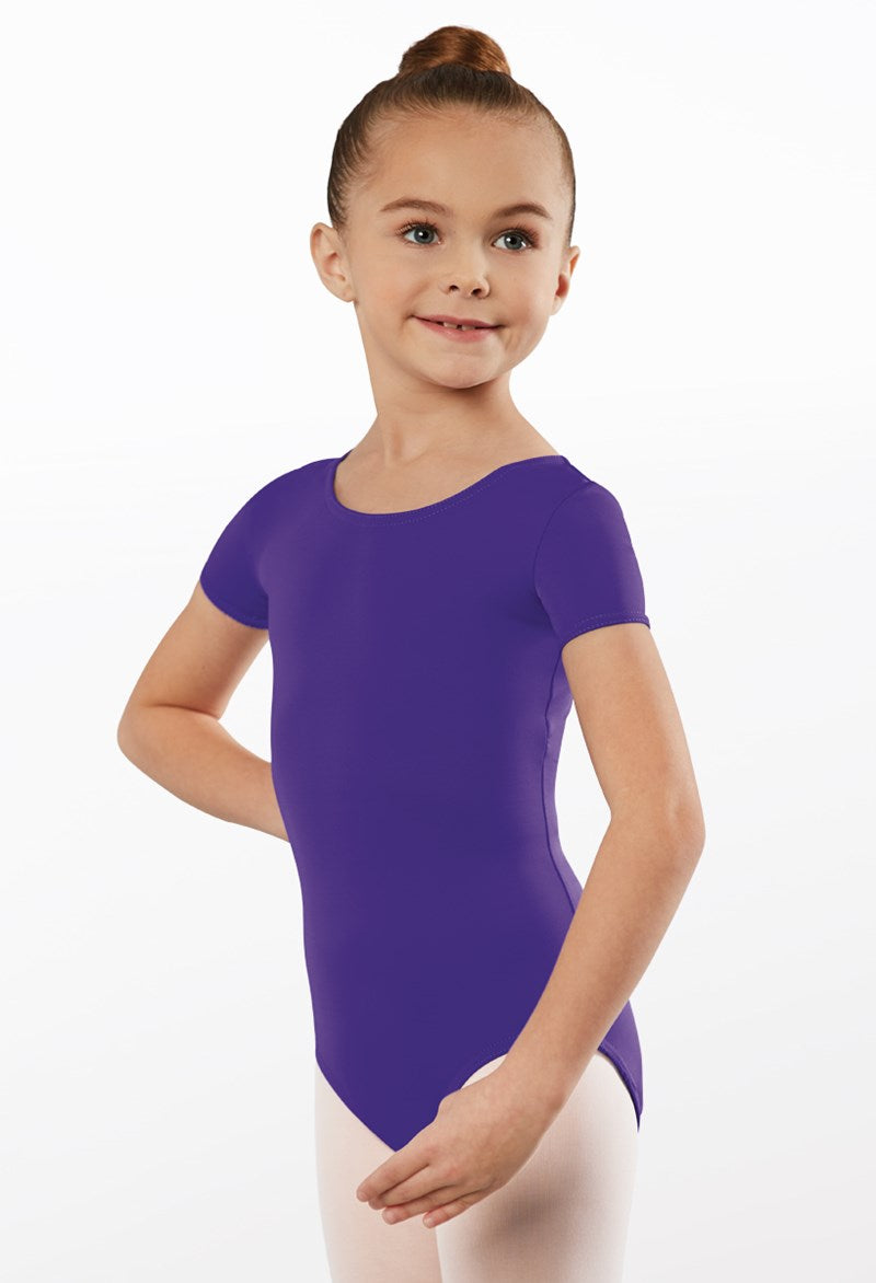 Pre-Owned Leotard Weissman  MT12458 Small Child Purple  Ballet