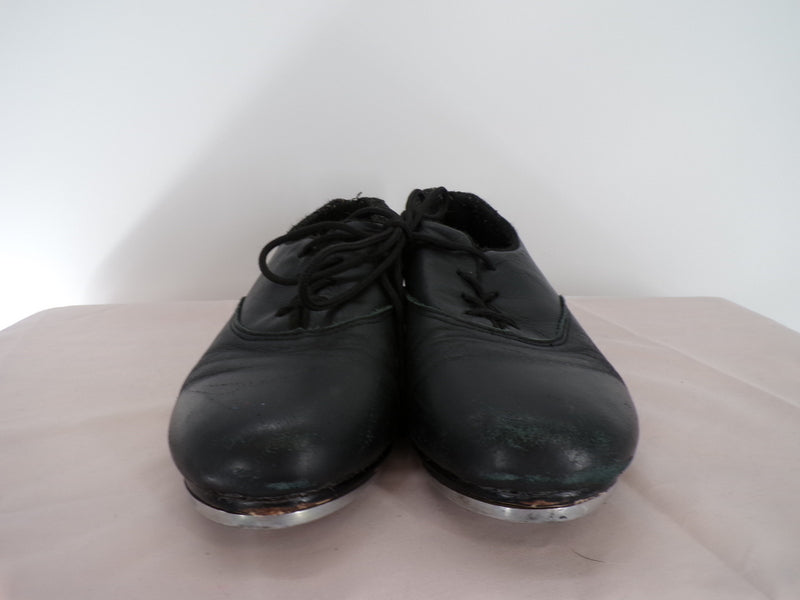 Pre-Owned Oxford Tap Shoes 7M Adult Revolution 581 Black