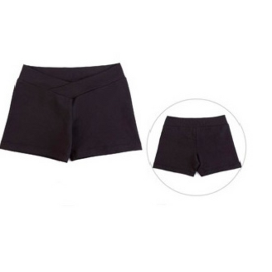 New Dance SHorts DUX-Basic Lycra V Waist