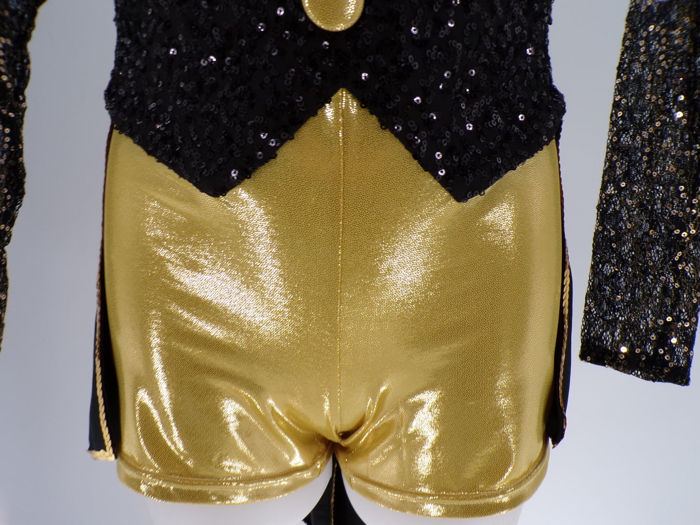 Pre-Owned Costume Curtain Call  J5264 XL Child Gold  Jazz
