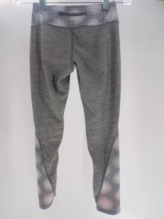 Pre-Owned Leggings Avia   Small Child Gray Pink  Hip Hop Jazz