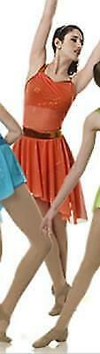 Pre-Owned Costume Curtain Call  R115 Large Child Turquoise  Lyrical