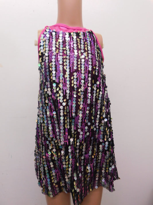 Pre-Owned Costume Curtain Call  E2276 Medium Child Pink  Jazz