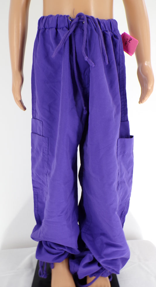 Pre-Owned Costume Pants Urban Groove  16649 Large Child Purple  Hip Hop Clogging
