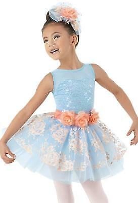 Pre-Owned Costume Weissman  9318 Medium Child Ballet Tutu Ballet YAGP Sequin