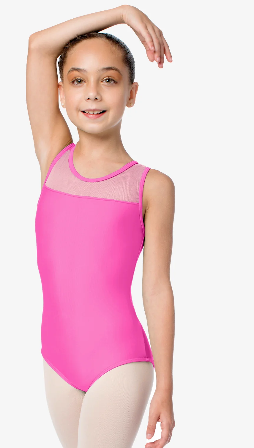 Pre-Owned Leotard SoDanca   Medium Child Pink  Ballet Tap Jazz