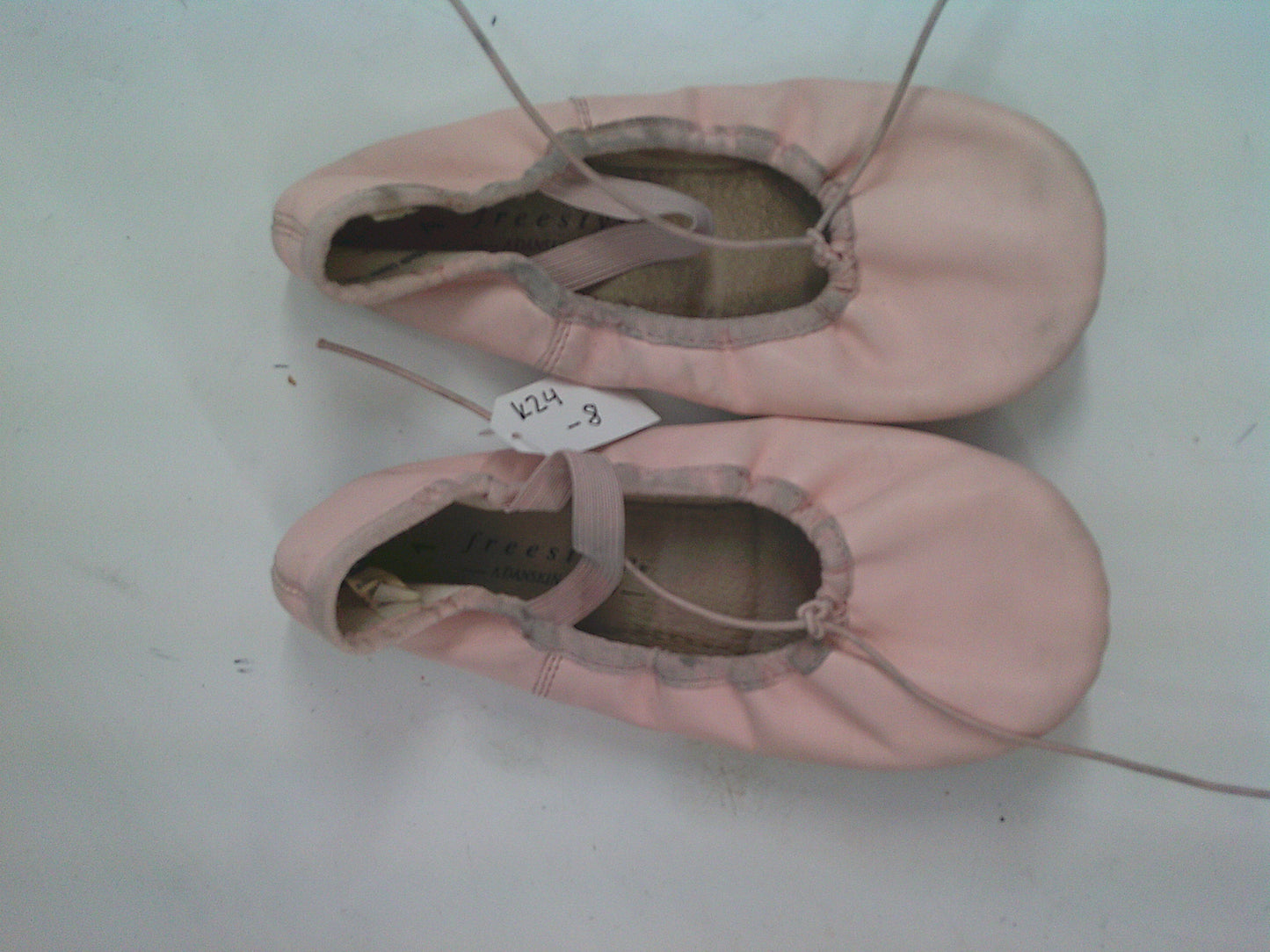 Pre-Owned Ballet Shoes Freestyle Big Kid 1M  Leather  Full Sole