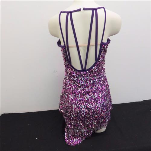 Pre-Owned Costume Curtain Call  J4807 XL Child Purple  Jazz