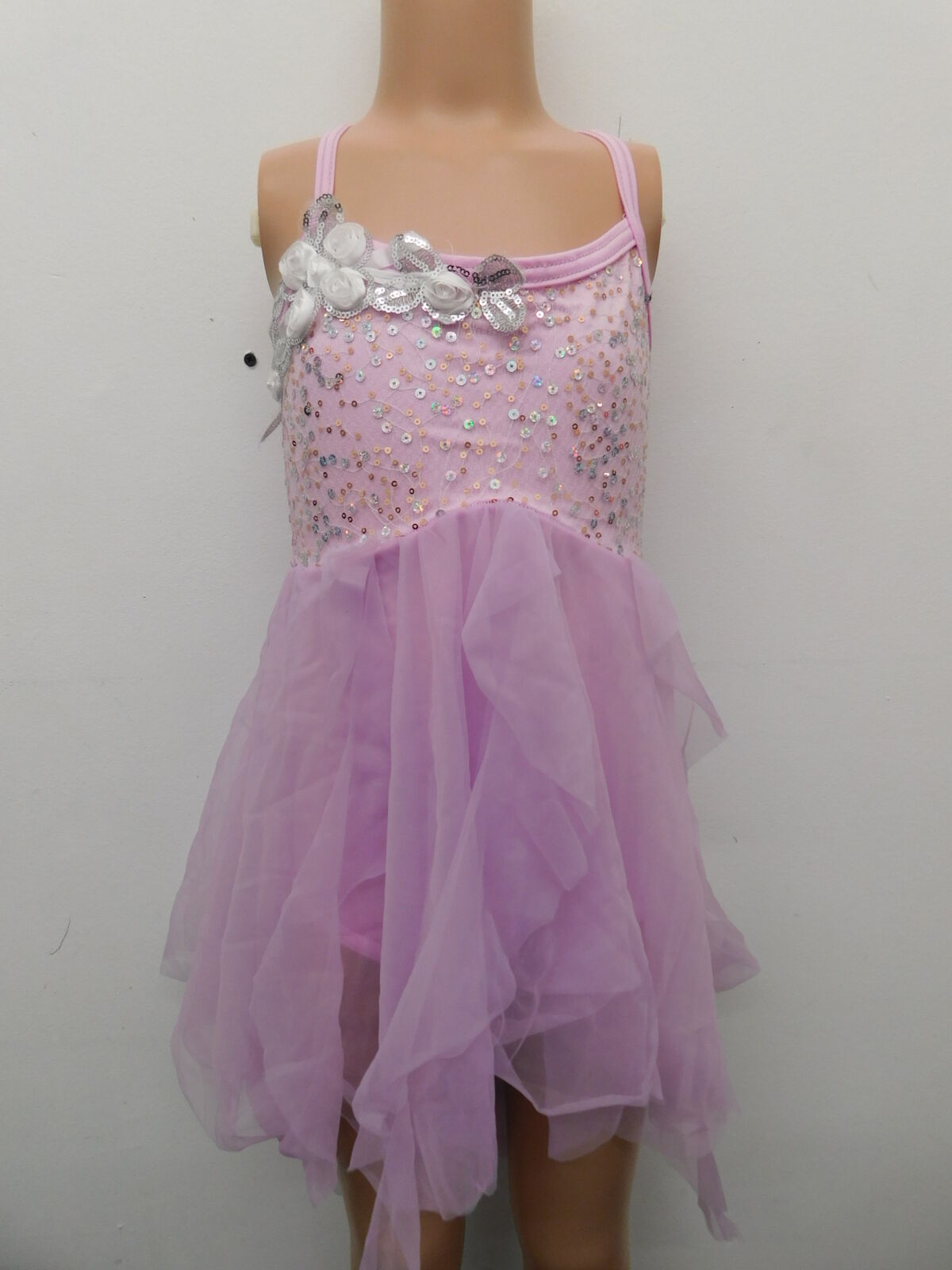 Pre-Owned Costume Costume Gallery   6x-7 Child Lavender Flowy Lyrical Ballet Sequin