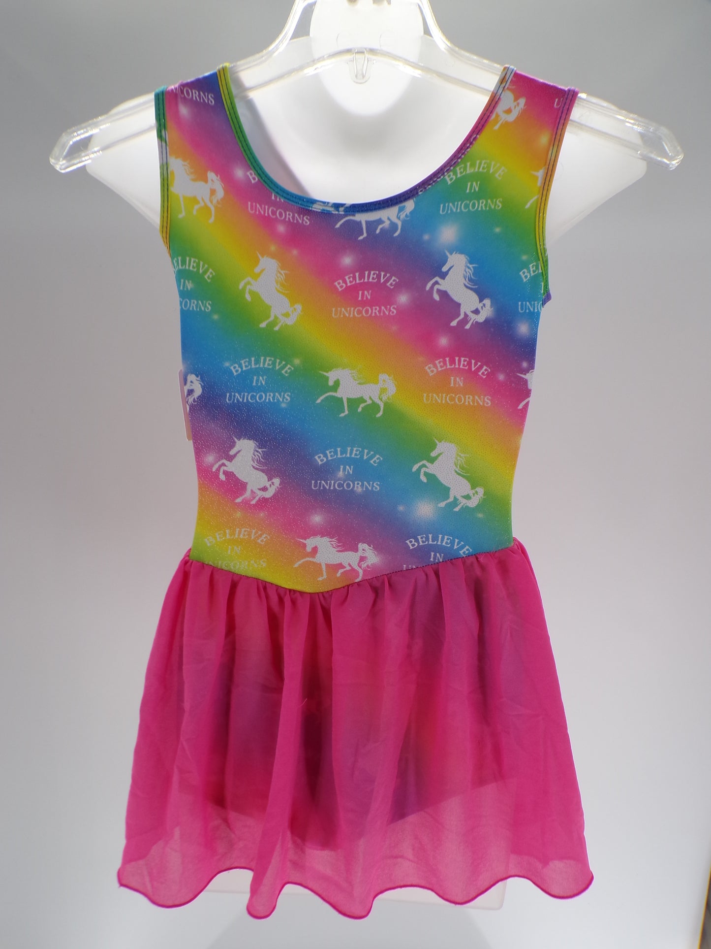 Pre-Owned Dress Unicorn   Medium Child Bright Colors  Ballet