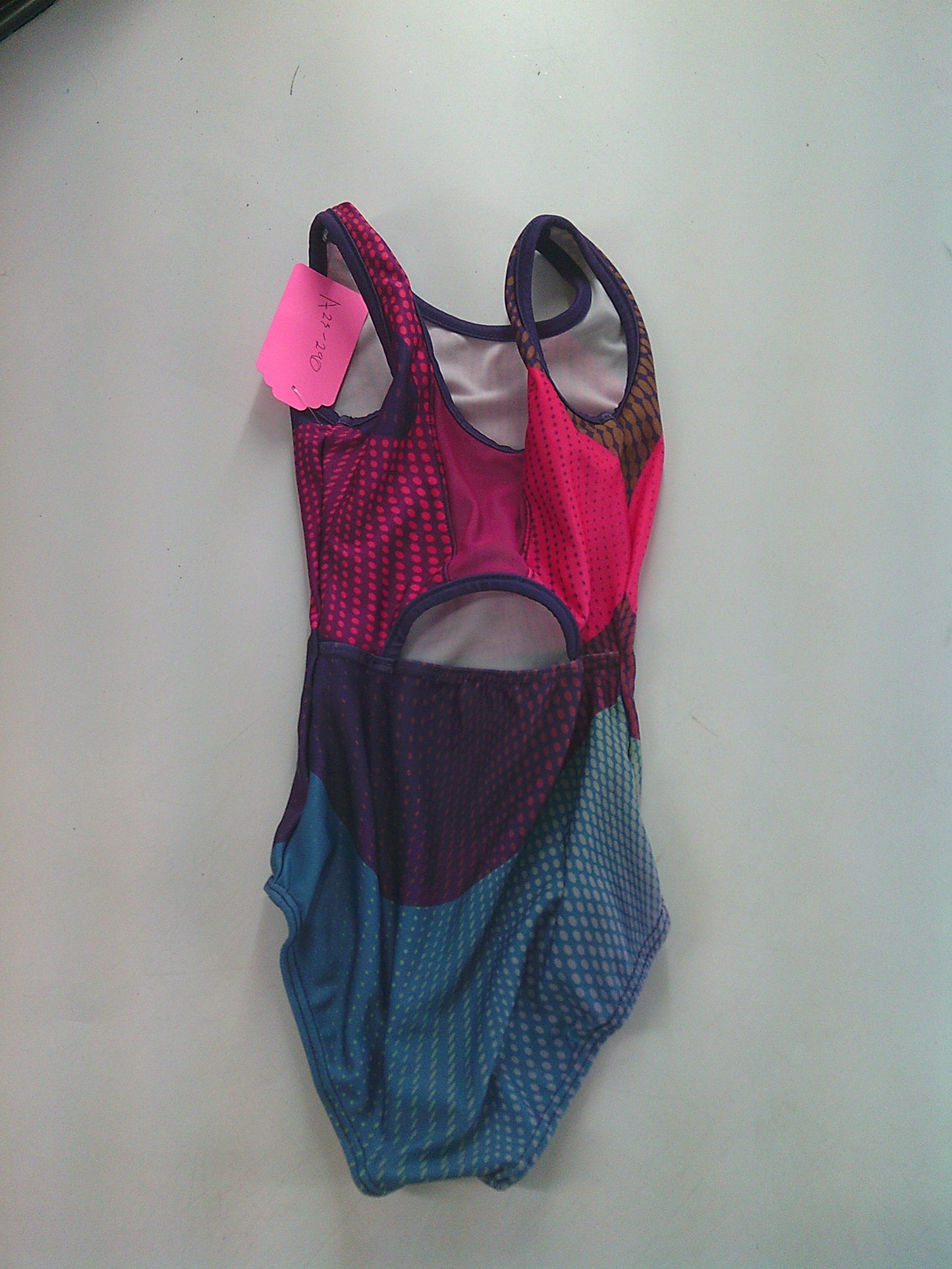 Pre-Owned Leotard So Danca   Small Child Purple Pink  Acro Tumbling