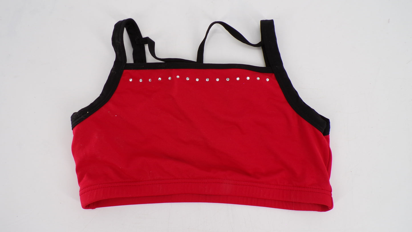 New Sports Bra Body Wrappers 5233 Medium Adult  Red  Jazz