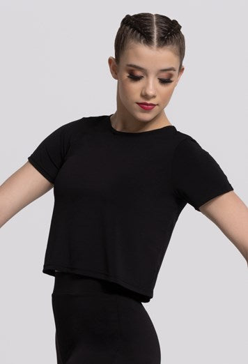 Pre-Owned Top Weissman  14433 Small Adult Black  Jazz Tap