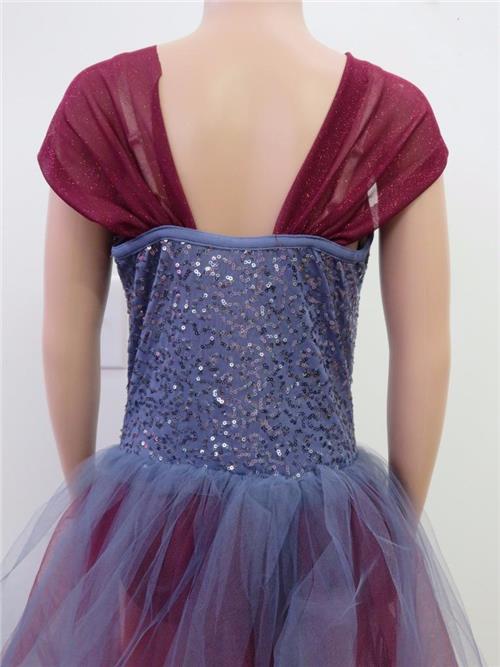 Pre-Owned Costume Weissman  8162 Medium Child Purple  Ballet Sequin