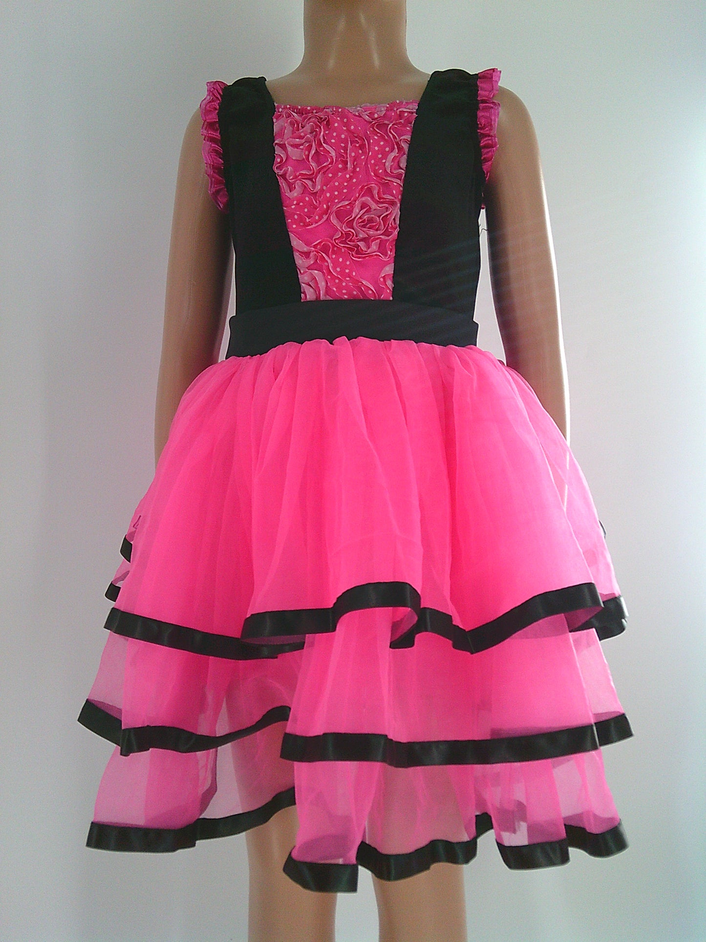 Pre-Owned Costume Revolution  RC17118 Medium Child Pink Tutu Jazz Tap