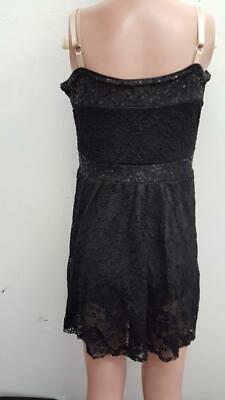 Pre-Owned Costume Curtain Call  R342 Large Child Black  Lyrical