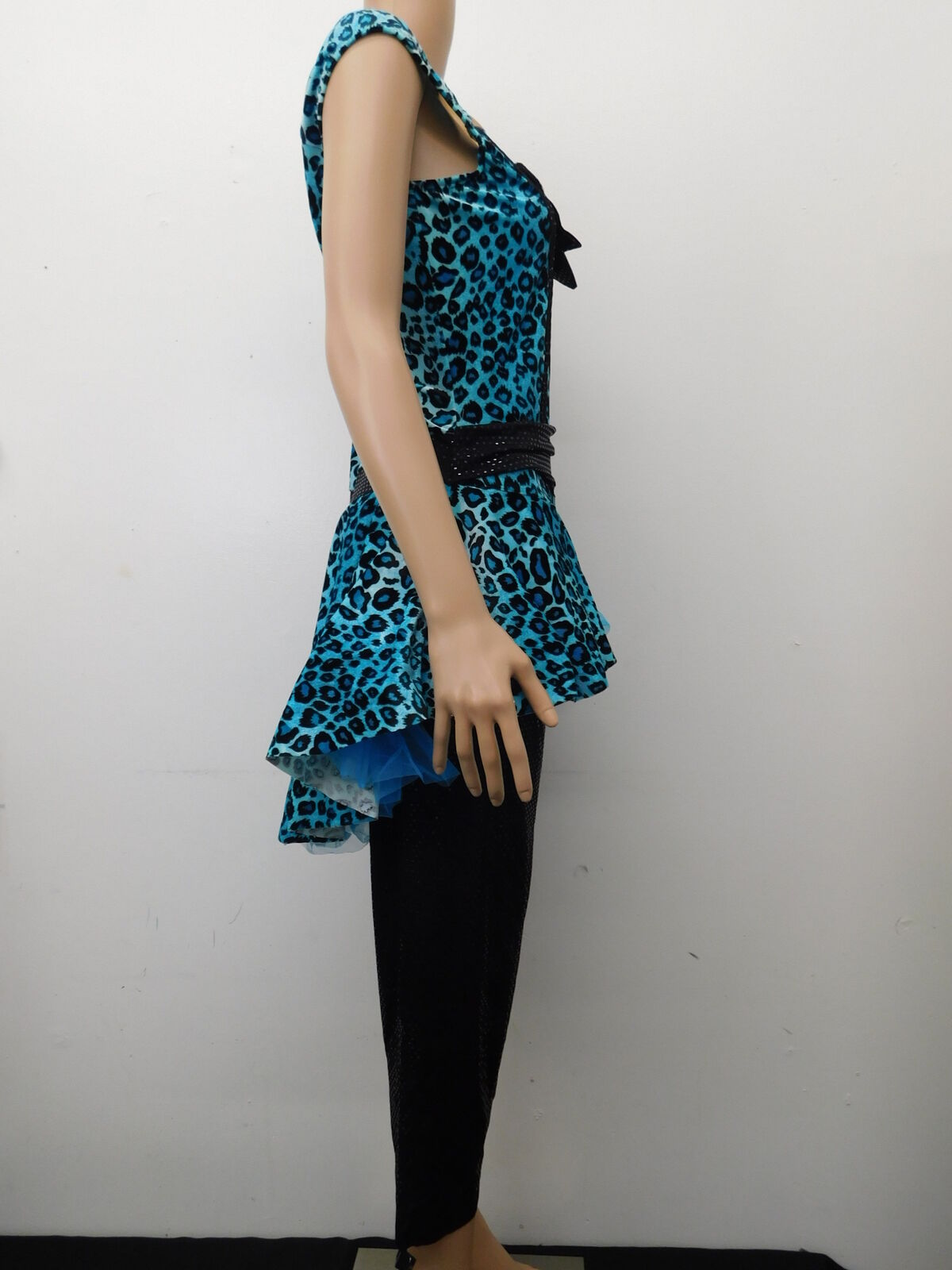 Pre-Owned Costume Dansco   Large Adult Turquoise  Jazz