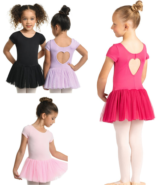 New New Leotard Dress Danz N Motion 23209C Child Sizes Ballet Jazz