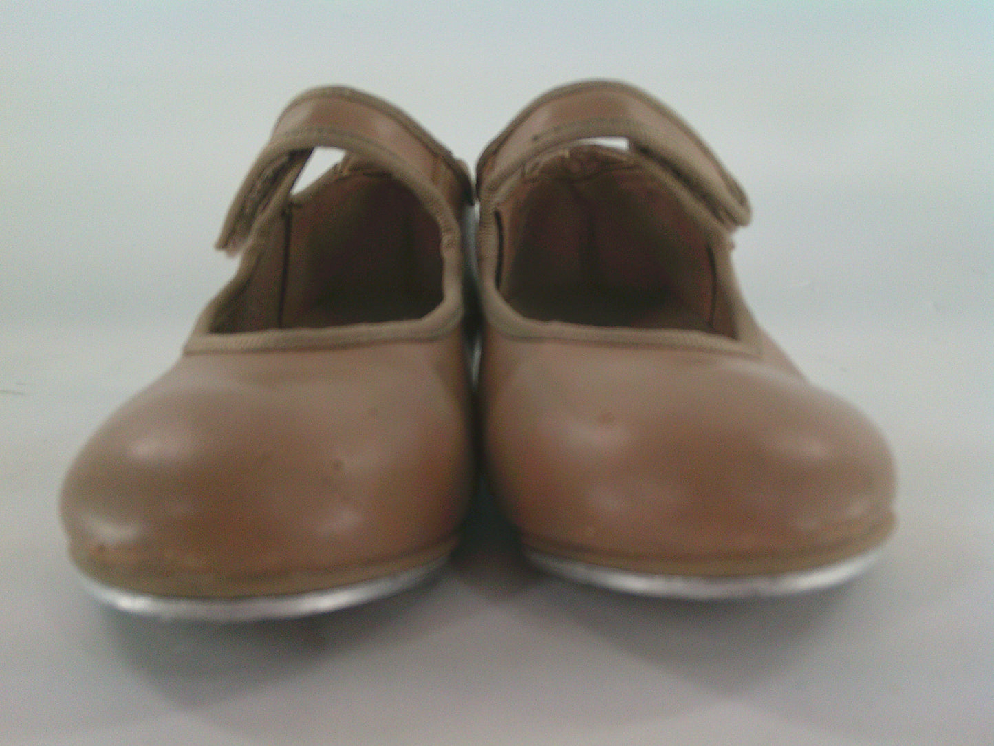 Pre-Owned Tap Shoes Danshuz Kids 12.5M Mary Jane Leather Loop Strap No Buckle