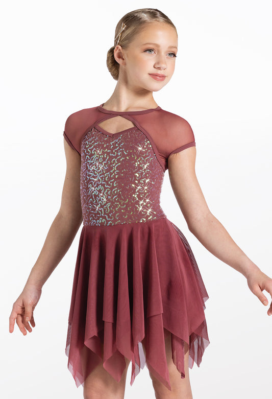 Pre-Owned Costume Weissman  13410 Large Child Pink  Lyrical