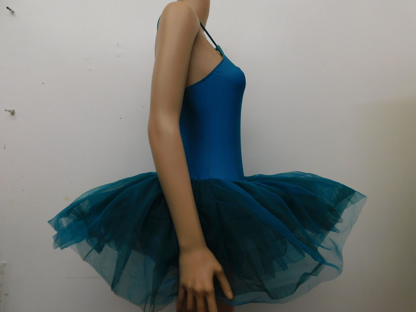 Pre-Owned Costume Revolution  697 Medium Child Green Tutu Ballet Sequin