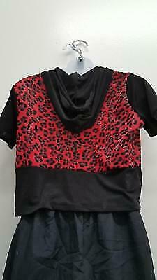 Pre-Owned Costume Dansco   Large Adult Red  Jazz