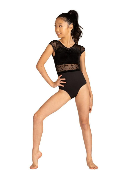 New Leotard Danz N Motion 24111C Child Sizes  Black  Ballet Jazz
