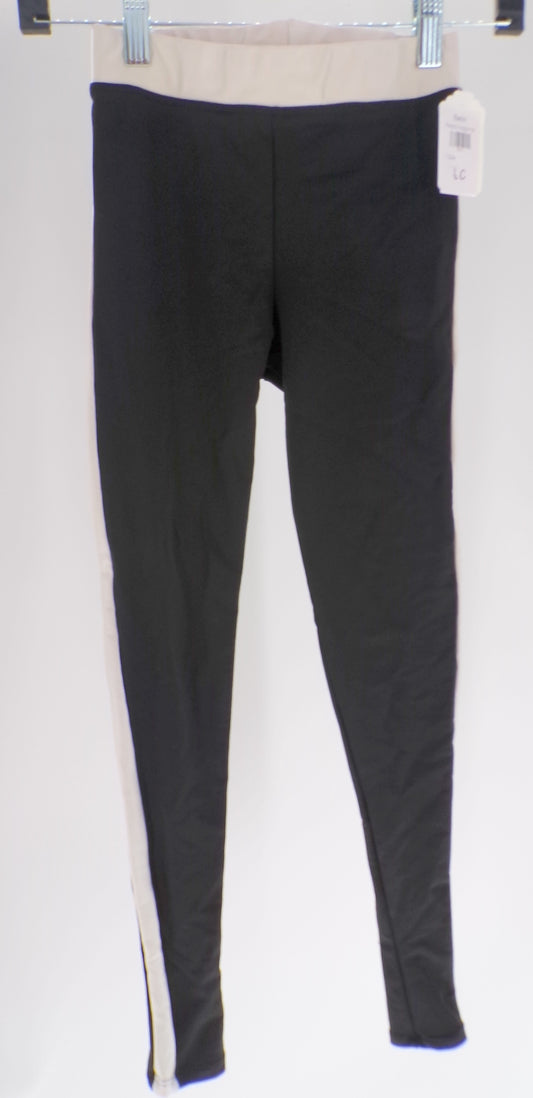 Pre-Owned Leggings Dance Department   Large Child Black  Jazz