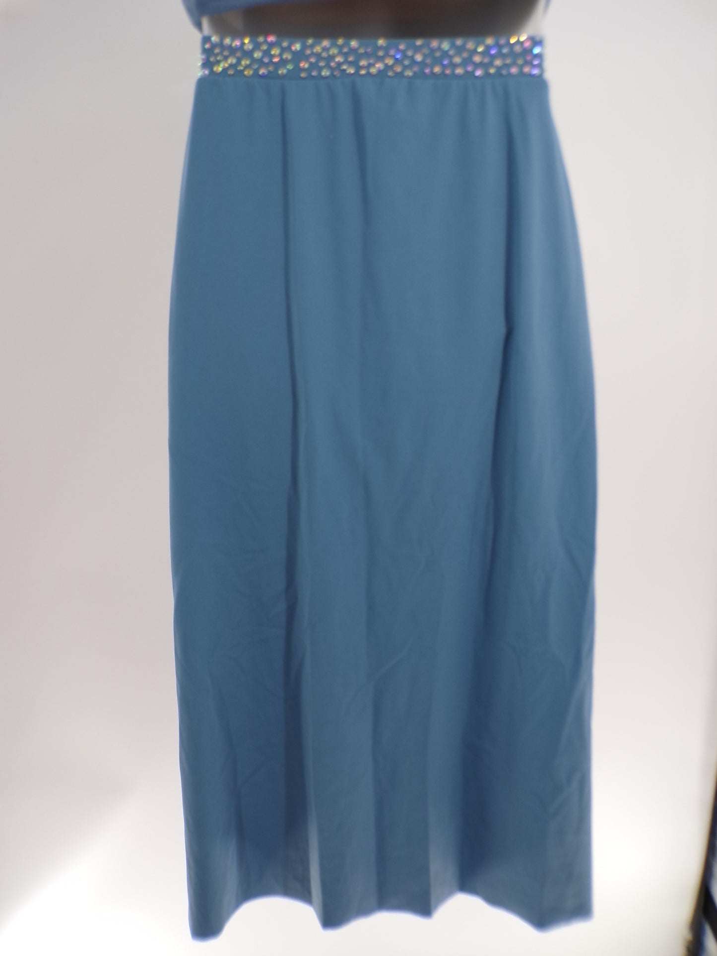 Pre-Owned Costume 10th House TH23127 Small Adult Blue Rhinestones Contemporary